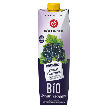 Nektar z Czarnej Porzeczki BIO (2 szt x 1 l)