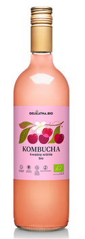 Kombucha Wiśniowa BIO 750 ml