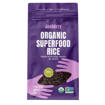 Ryż Express Jasberry Pełnoziarnisty Bezglutenowy BIO 200 g