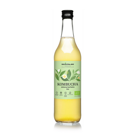 Kombucha z Zielonej Herbaty BIO 500 ml