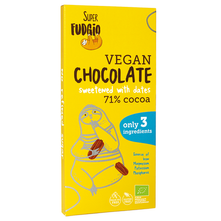 Czekolada Słodzona Daktylami Bezglutenowa BIO (2 szt x 80 g)