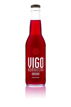 Kombucha Jagoda Acai Bezglutenowa (5 szt x 330 ml)