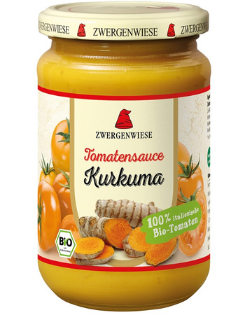 Sos Z Żółtych Pomidorów Z Kurkumą Bezglutenowy Bio 340 ml (2 szt x 0,34 ml)