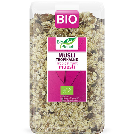 Musli Tropikalne BIO (2 szt x 600 g)