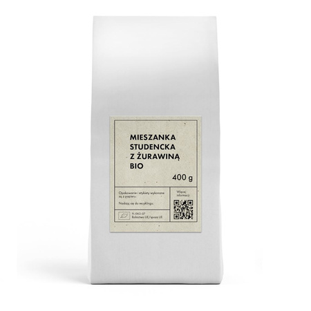 Mieszanka Studencka z Żurawiną BIO 400 g