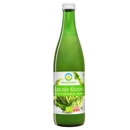 Sok z Kapusty Kiszonej Nfc Bezglutenowy BIO 500 ml