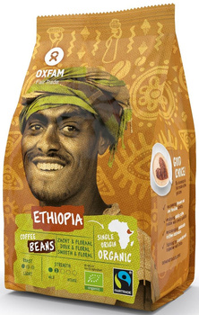 Kawa Ziarnista Arabica 100 % Etiopia Fair Trade BIO 250 g
