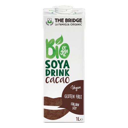 Napój Sojowy o Smaku Czekoladowym Bezglutenowy BIO 1 l