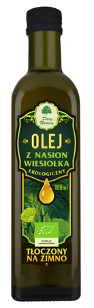 Olej z Wiesiołka Tłoczony Na Zimno BIO 100 ml