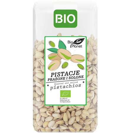 Pistacje Prażone i Solone BIO 300 g
