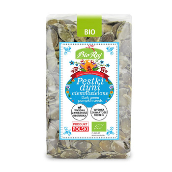 Pestki Dyni Ciemnozielone BIO (Polska) (2 szt x 300 g)