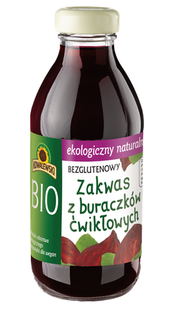 Zakwas z Buraków Ćwikłowych Bezglutenowy BIO 320 ml