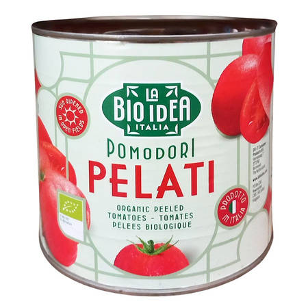 Pomidory Krojone Bez Skóry BIO 2,5 kg