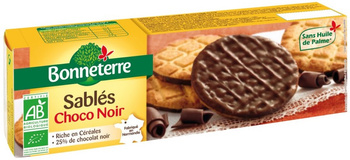 Ciastka Oblane Czekoladą Gorzką BIO (2 szt x 120 g)