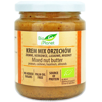 Krem Orzechowy Mix (4 Orzechy) BIO 250 g