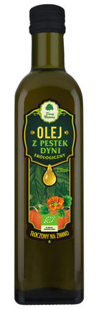 Olej z Pestek Dyni Tłoczony Na Zimno BIO 250 ml