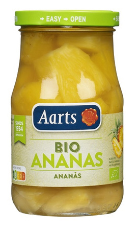 Ananas Kawałki w Lekkim Syropie BIO 350 g () (Słoik) (2 szt x 190 g)
