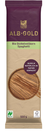 Makaron (Orkiszowy Razowy) Spaghetti BIO 500 g