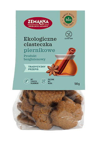 Ciastka Piernikowe Bezglutenowe BIO 100 g