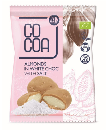 Migdały w Białej Polewie z Solą BIO (2 szt x 70 g)