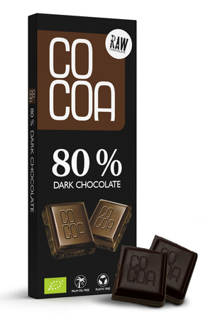Czekolada Ciemna 80 % BIO (2 szt x 40 g)