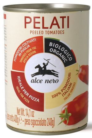 Pomidory Pelati Bez Skóry BIO 400 g () (3 szt x 240 g)