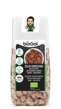 Żelki Owocowe Bez Żelatyny Bezglutenowe BIO (3 szt x 90 g)