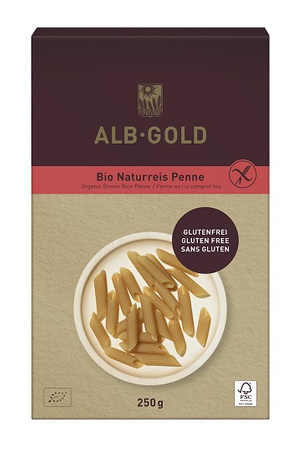 Makaron (Ryżowy Razowy) Penne Bezglutenowy Bio (2 szt x 250 g)