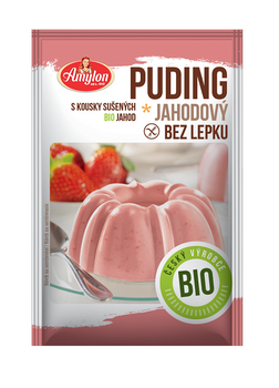 Budyń Truskawkowy Bezglutenowy BIO (10 szt x 40 g)