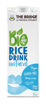 Napój Ryżowy Bez Dodatku Cukrów Bezglutenowy BIO (3 szt x 1 l)