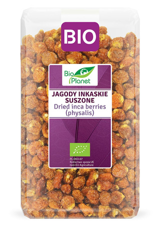 Jagody Inkaskie Suszone BIO 1 kg