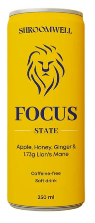 Napój Gazowany Na Koncentrację z Soplówką Jeżowatą 250 ml