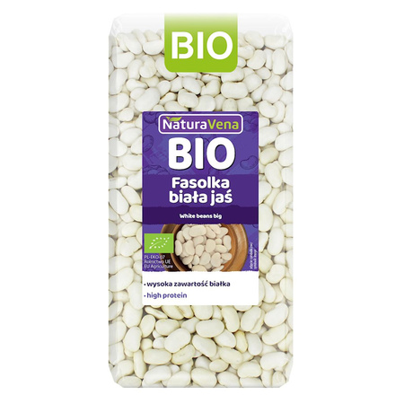 Fasolka Biała Jaś BIO (4 szt x 400 g)