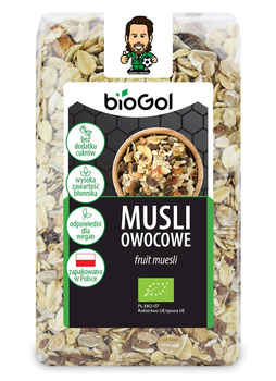 Musli Owocowe BIO (3 szt x 300 g)