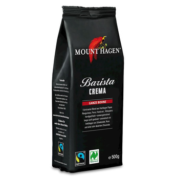 Kawa Ziarnista Arabica 100 % Barista Crema Fair Trade BIO 500 g