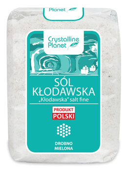 Sól Kłodawska Drobno Mielona Bezglutenowa (7 szt x 600 g)