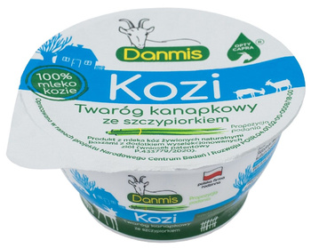 Kozi Twaróg Kanapkowy Ze Szczypiorkiem (3 szt x 150 g)