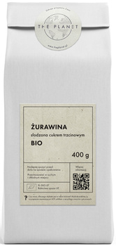 Żurawina Słodzona Cukrem Trzcinowym BIO 400 g