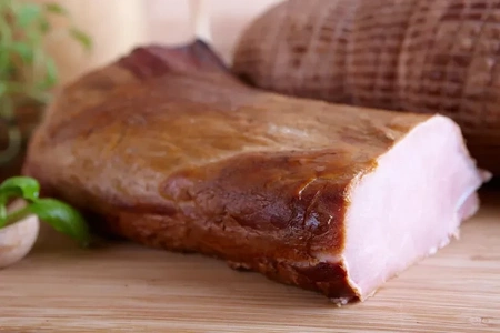 Schab wędzony parzony z beczki (500 g)
