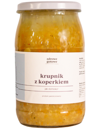 Krupnik z koperkiem (900 ml)