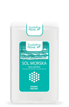 Sól Morska Drobno Mielona (6 szt x 600 g)