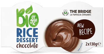 Deser Ryżowy Czekoladowy Bezglutenowy BIO (2 x 130 g) (3 szt x 260 g)