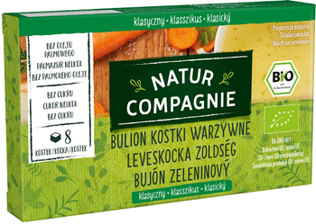 Bulion - Kostki Warzywne Bez Dodatku Cukrów BIO (8 x 10,5 g) (4 szt x 84 g)
