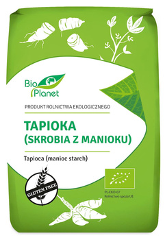 Tapioka (Skrobia z Manioku) Bezglutenowa BIO (2 szt x 800 g)