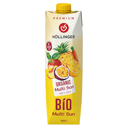 Sok Wieloowocowo - Marchwiowy (Multi Sunrise) BIO (2 szt x 1 l)