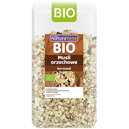 Musli Orzechowe BIO (7 szt x 300 g)