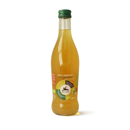 Ocet Jabłkowy 5 % Niefiltrowany BIO 500 ml