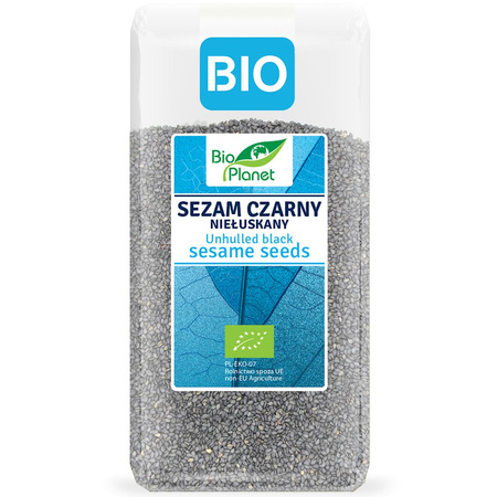 Sezam Czarny Niełuskany BIO (4 szt x 200 g)