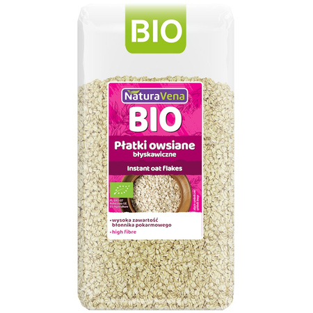 Płatki Owsiane Błyskawiczne BIO (6 szt x 300 g)