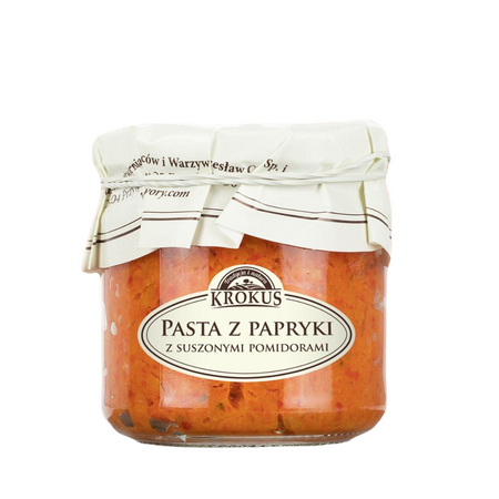 Pasta Z Papryki Z Suszonymi Pomidorami Bezglutenowa (2 szt x 180 g)